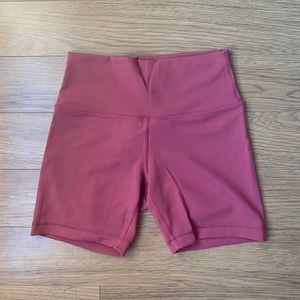 Lululemon Wunder train shorts, 6” inseam